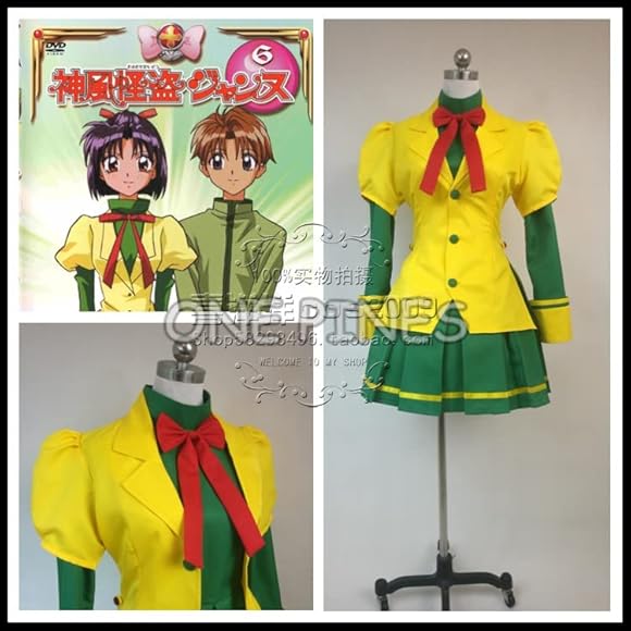 Amazon.co.jp: 神風怪盗ジャンヌ 日下部まろんコスプレ衣装(靴 