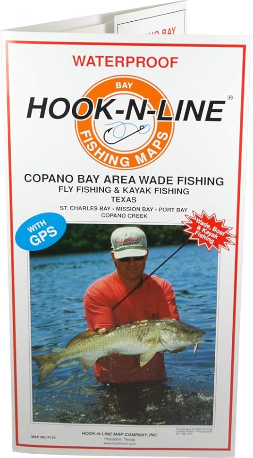 Copano Bay Fishing Map Hook-N-Line Map F133 Copano Bay Area Wade Fishing : Outdoor Recreation  Topographic Maps : Sports & Outdoors - Amazon.com