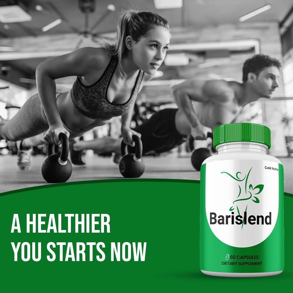 Barislend Pills, All Natural Maximum Strength Formula, Official Barislend Capsules Supplement, Energy, Wellness and Health (2 Pack)