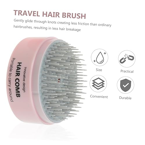 Miniatura 8 de BESTOYARD Peine para el cabello para mujeres cepillos para mujer abs Miss carry