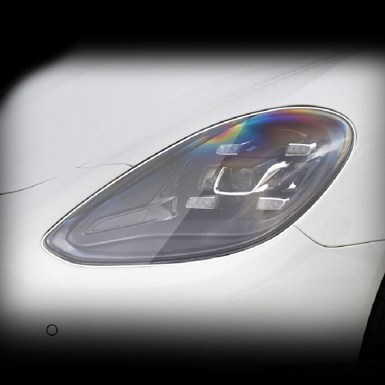 Car Exterior Film TPU PPF Headlamps Protective Film Anti Scratch Membrane Headlight,for Porsche Panamera 2017-2023
