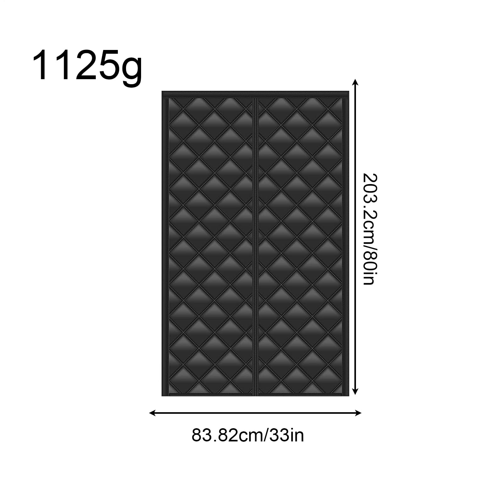 Rideaux Isolants pour Porte De Camping-Car Protection Anti Vent et Anti