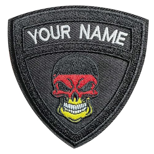 2 Stücke Namensschild bestickt mit eigenem Namen personalisiert...