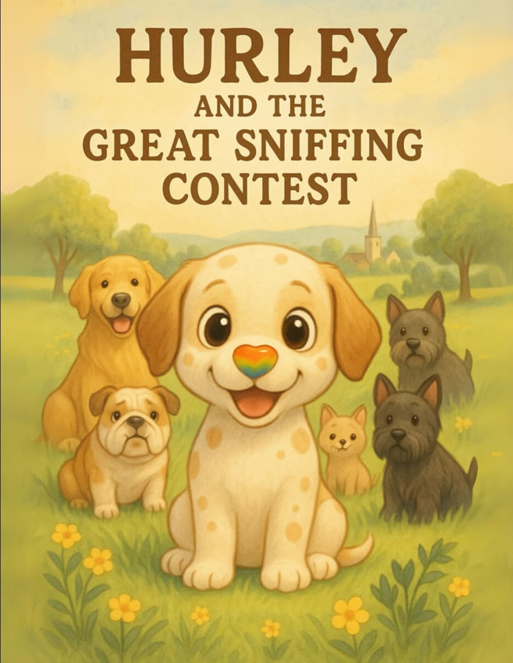 Hurley the Dog Without A Nose: The Great Sniffing Contest