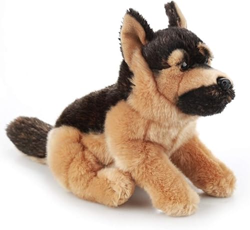 TAMMYFLYFLY Pastor alemán de peluche de perro cachorro de 12 pulgadas (perro pastor alemán) TAMMYFLYFLY Pastor alemán de peluche de perro cachorro de 12 pulgadas (perro pastor alemán)