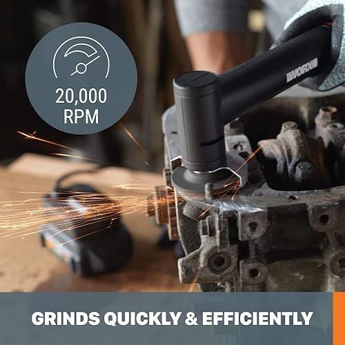 Miniatura 3 de Worx MAKERX WX741L.9 - Amoladora angular de 20 V (solo herramienta)