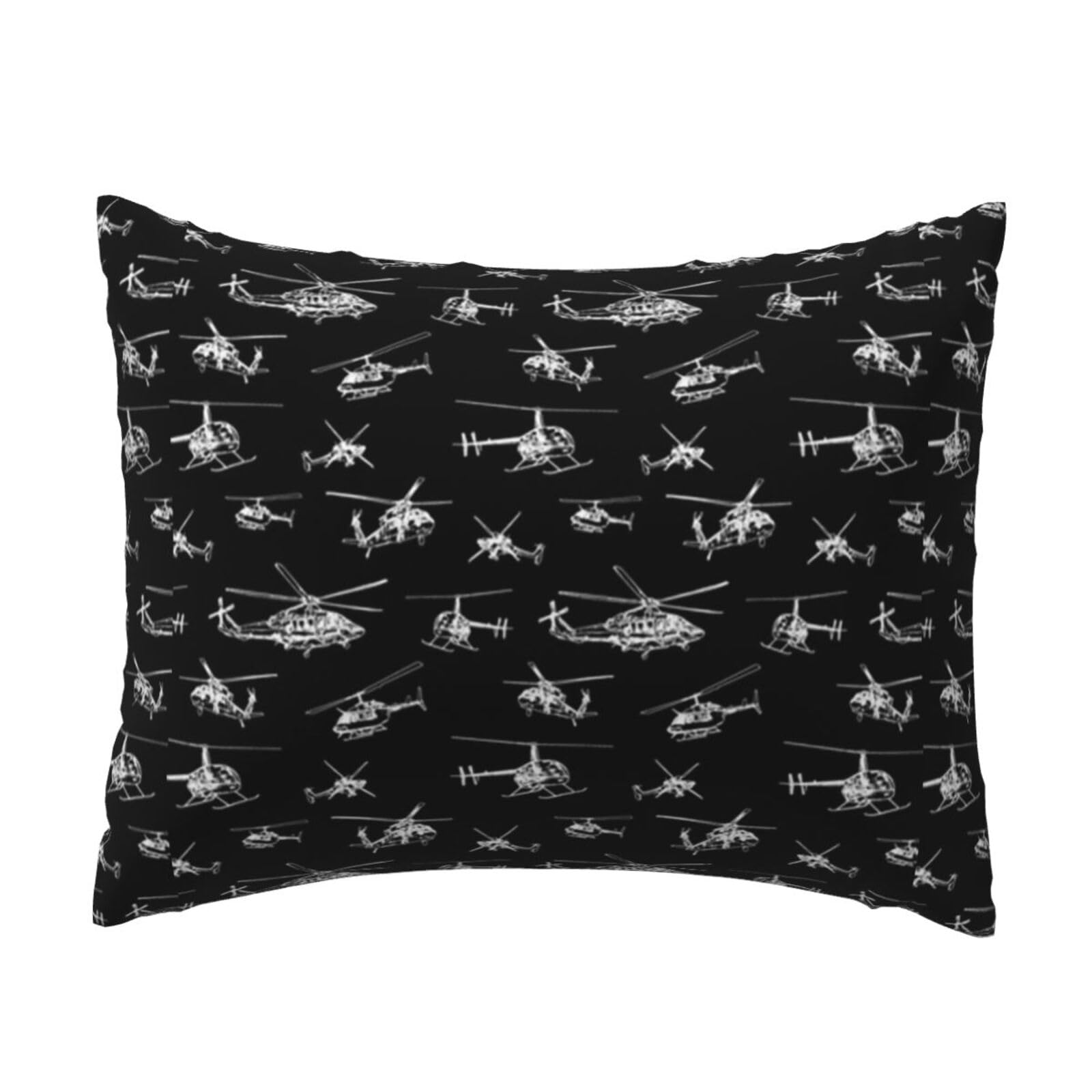 YFSGDLBN Helicopter printed Pillow Case 20x26in decorative Cushion Cover pillowcase