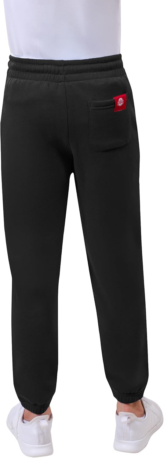 Ultra Game Youth NCAA Official Super Soft Jogger Lounge Sweatpants - Image 3
