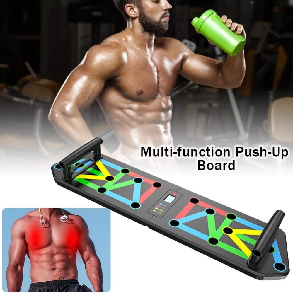 Push-up Board Power Rack Gym at Home Fitness Board Push-up Rack para Entrenamiento Muscular Suministros de Ejercicio parabólico