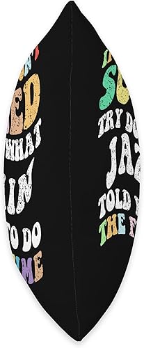 Miniatura 2 de Groovy if At First You Don't Succeed Try Doing What Jazmin Throw Pillow