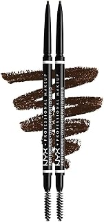NYX Professional Makeup Micro Brow Pencil Double Pack Double Sided with Retractable…