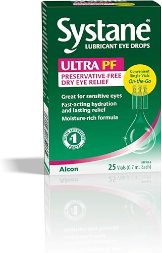 Systane Ultra - Gotas oftálmicas lubricante, 25 unidades, 0065143207, 1