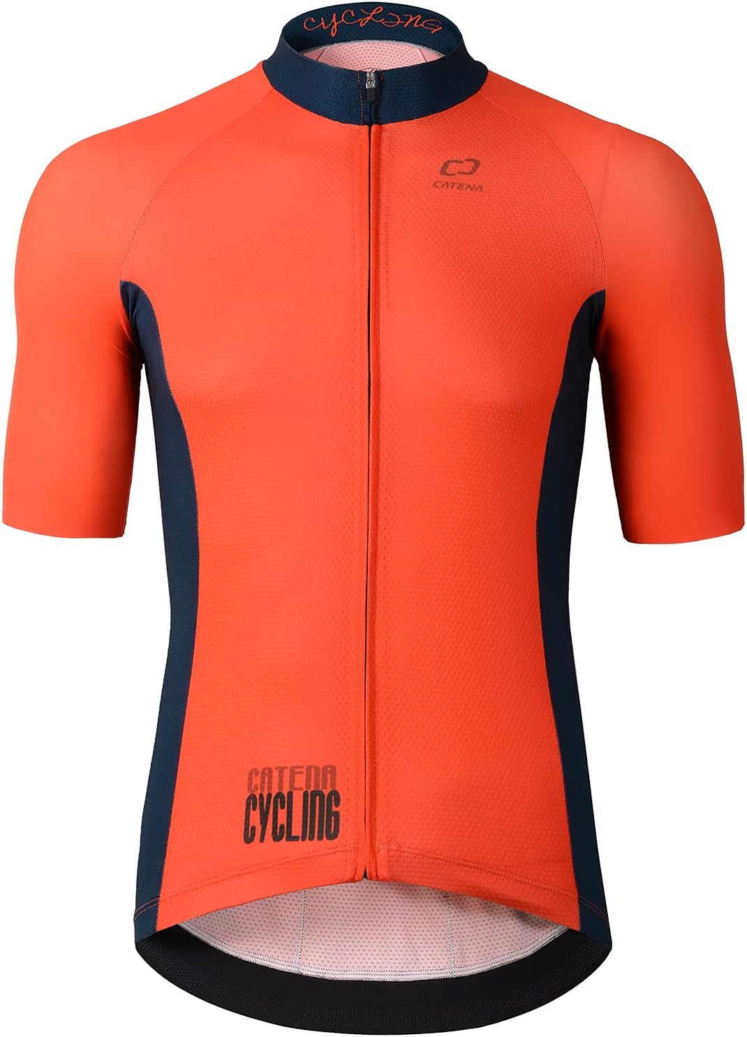 CATENA Men's Cycling Jersey with Short Sleeve,Breathable Bicycle Clothing Comfortable Racing Bike Clothes Tops