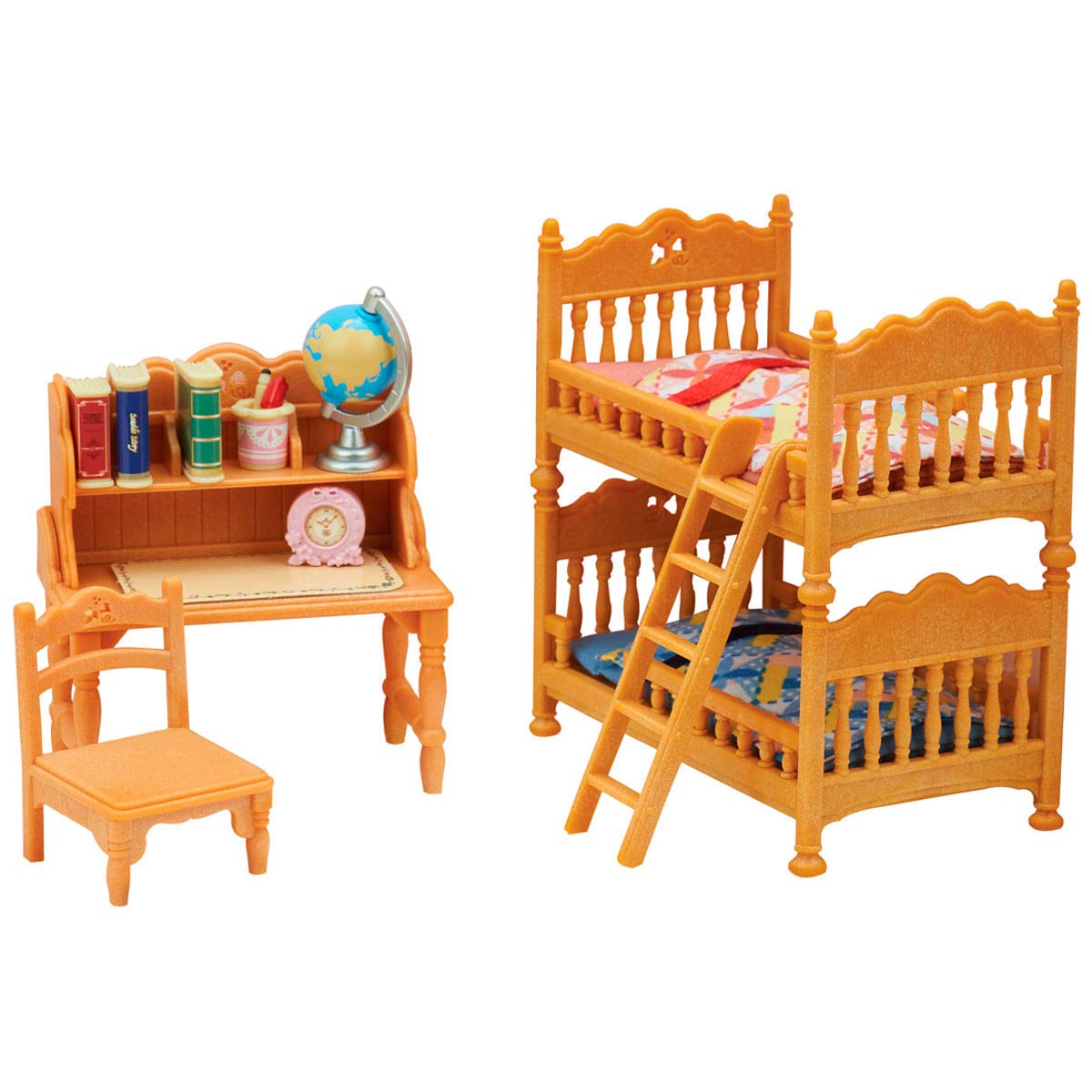 Sylvanian Families Children's Bedroom Set - dollhouse furniture 5338