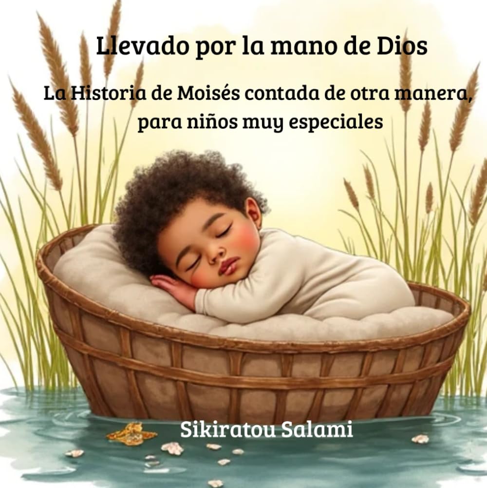 Llevado por la mano de Dios: La historia de Moisés contada de otra manera para niños distinguidos