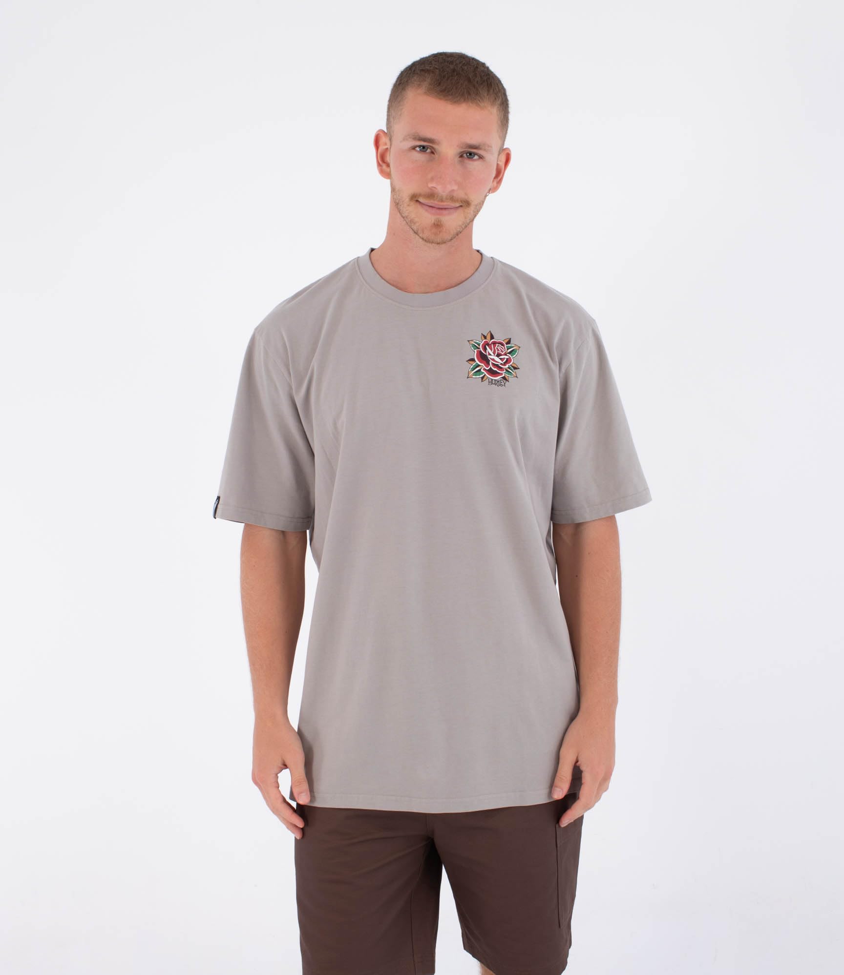 Hurley T-Shirt Short Sleeve Men - Tattoo Trudy Tiger T-Shirt Uomo