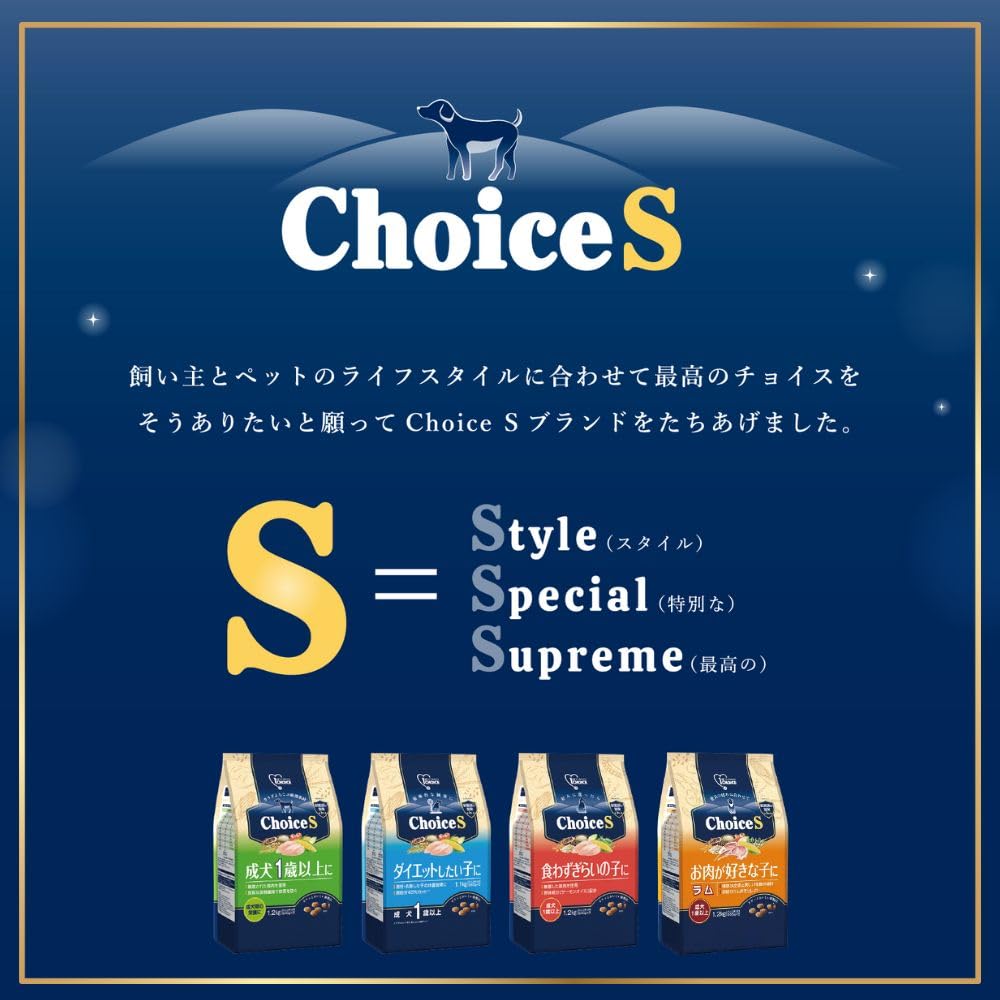 Amazon | ファーストチョイス ChoiceS(チョイスエス) ドッグフード
