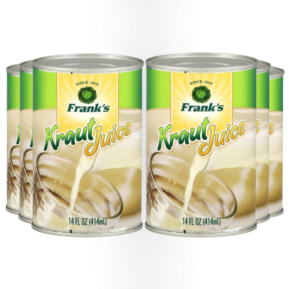 Frank's Sauerkraut Saft, 400 ml, 6 Stück