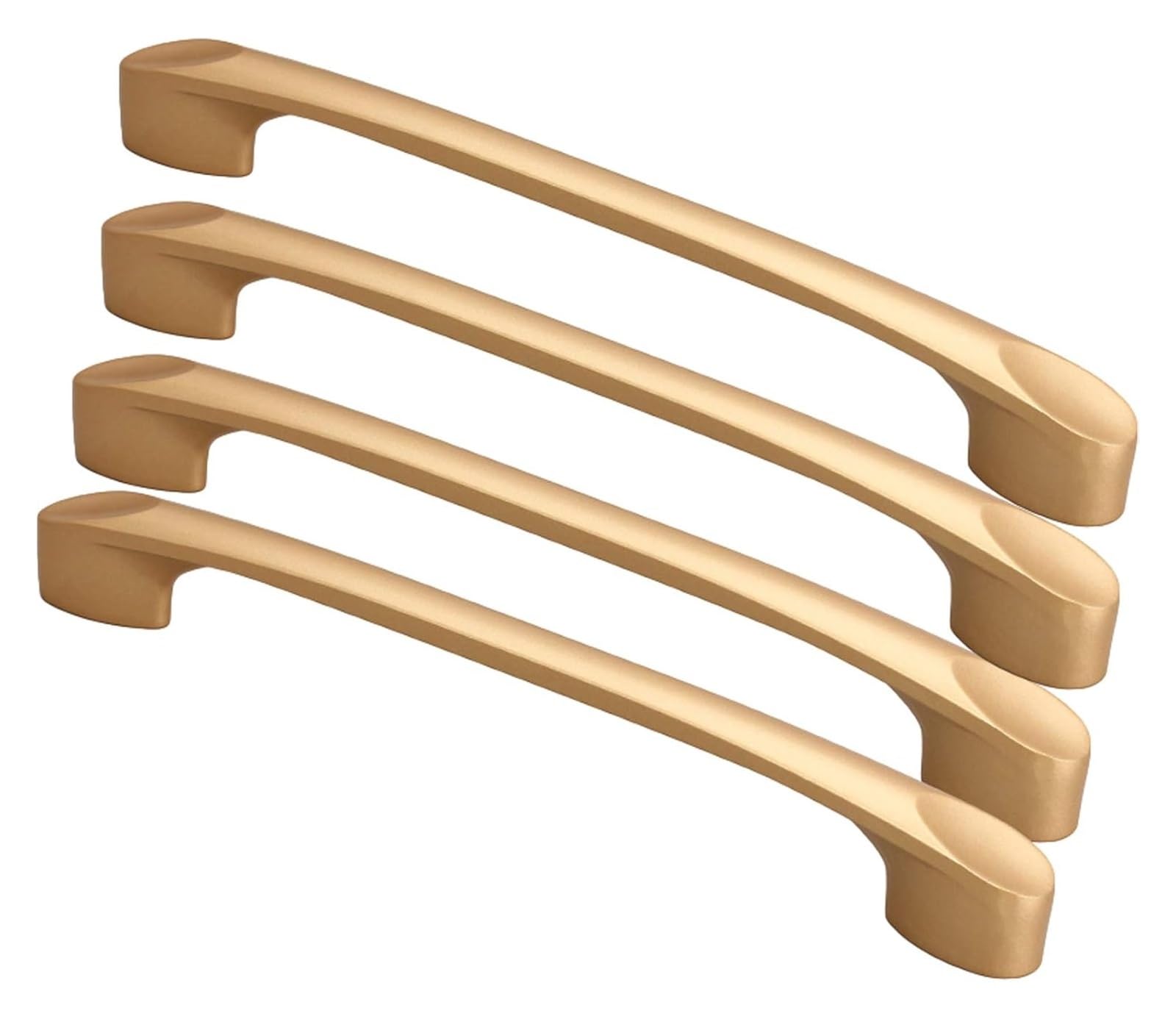 VOPLIVAT Kitchen Cupboard Handles, Bow Handle, Wardrobe Handles, 4 Pieces Drawer, Multiple Sizes, Cabinet Hardware(Hole Distance 160mm)