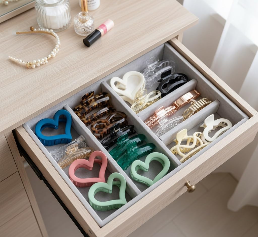 KULIA Set di 12 fermagli per capelli opachi per donne accessori moda indiani per ragazze fermagli per capelli a tenuta forte fermagli antiscivolo accessori per acconciature regali di Natale