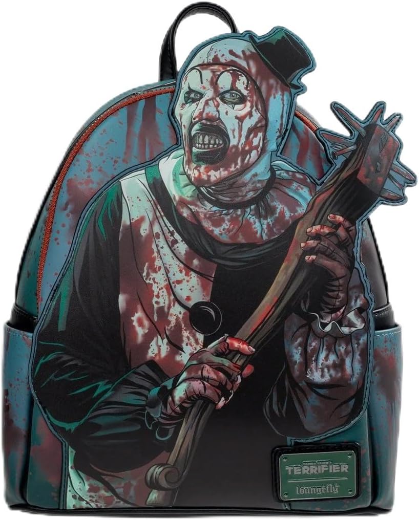 Terrifier Art the Clown Blood Splatter Glow-in-the-Dark Mini-Backpack