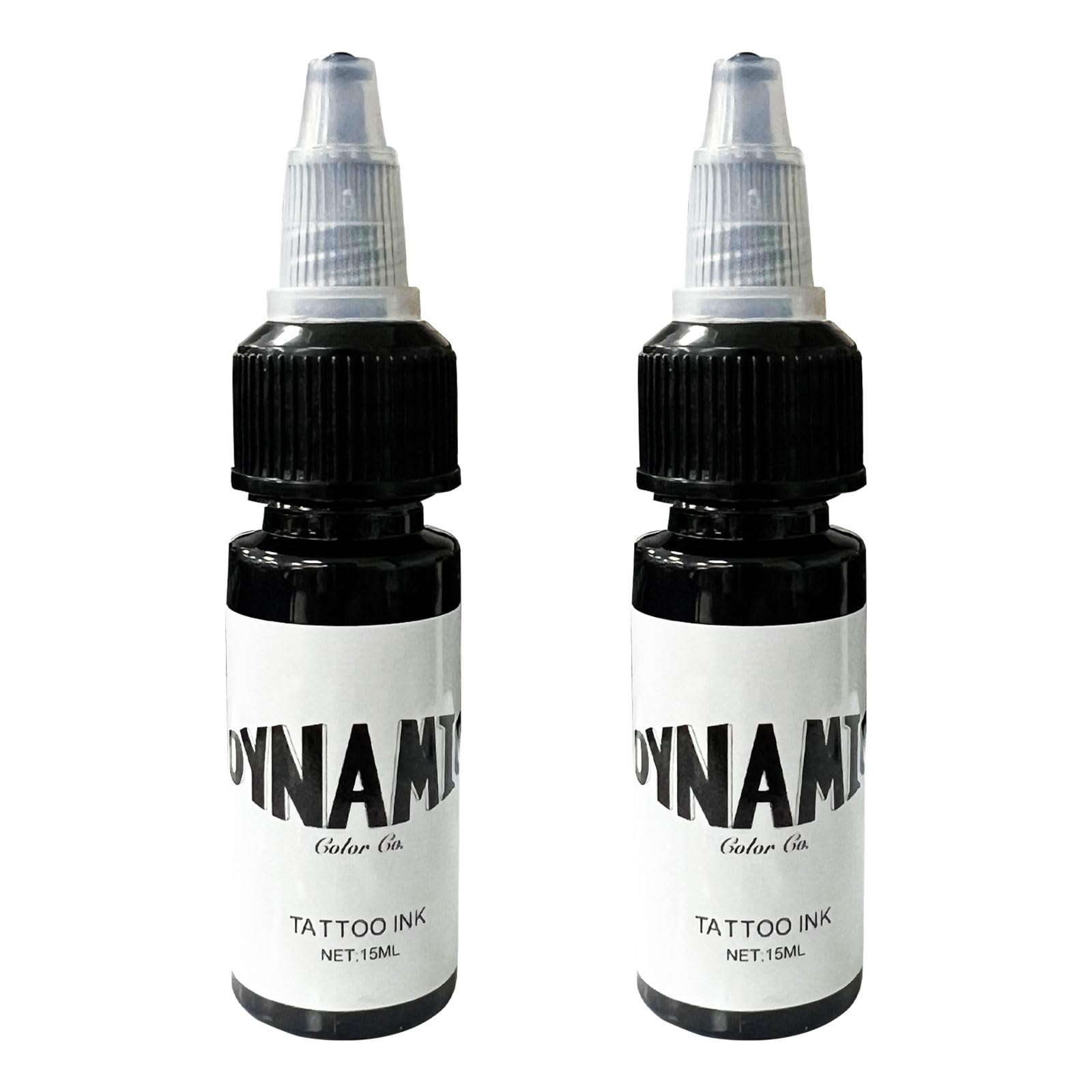 Rnigra Tattoo Ink Black 2PCS, Tattoo Practice Pigment, Dynamic Black Tattoo Ink