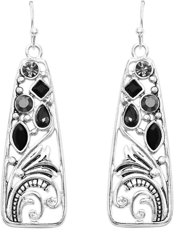 Rosemarie & Jubalee Women's Ocean Creatures Turtle Starfish With Abalone Shell Sea Glass And Glitter Epoxy Accents Silver Tone Jewelry Gifting Pieces