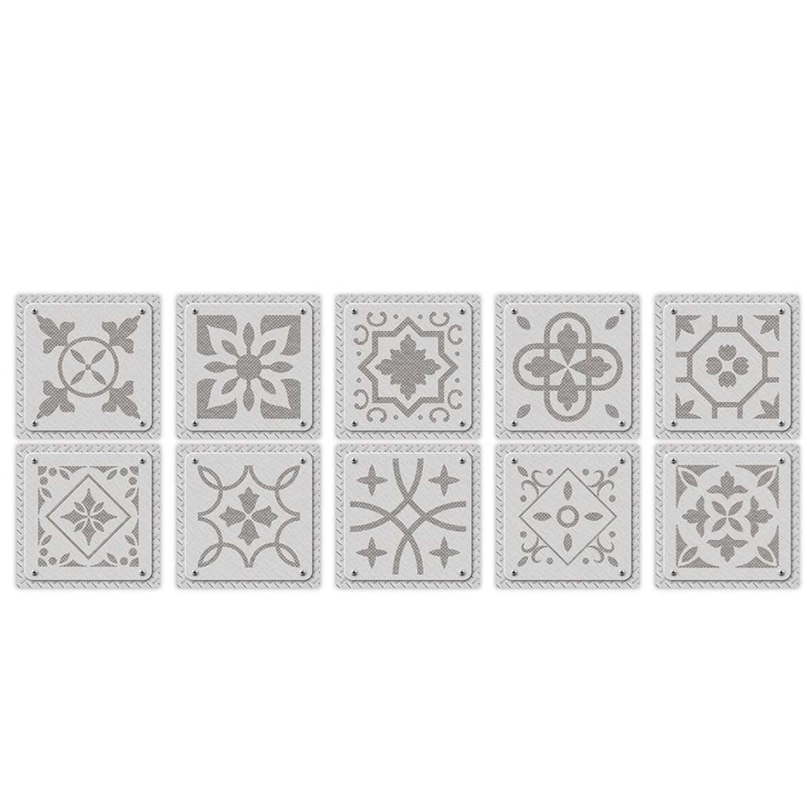 CYWDHFO Self-Adhesive Wall Stickers, Crystal Tile Decor