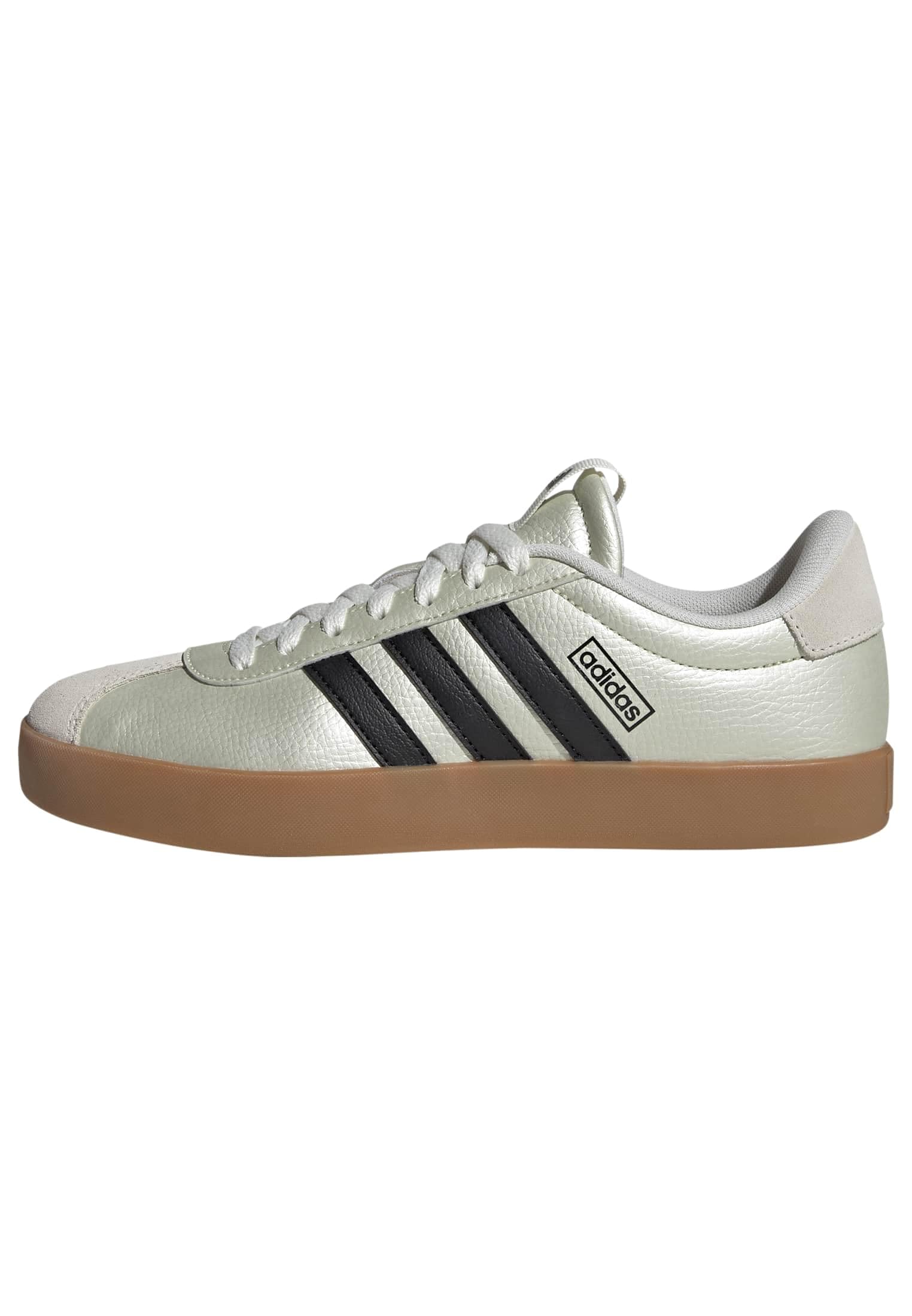 Women’s VL Court 3.0 Sneaker, Ice Gold Metallic/Black/Off White, 6-image-16