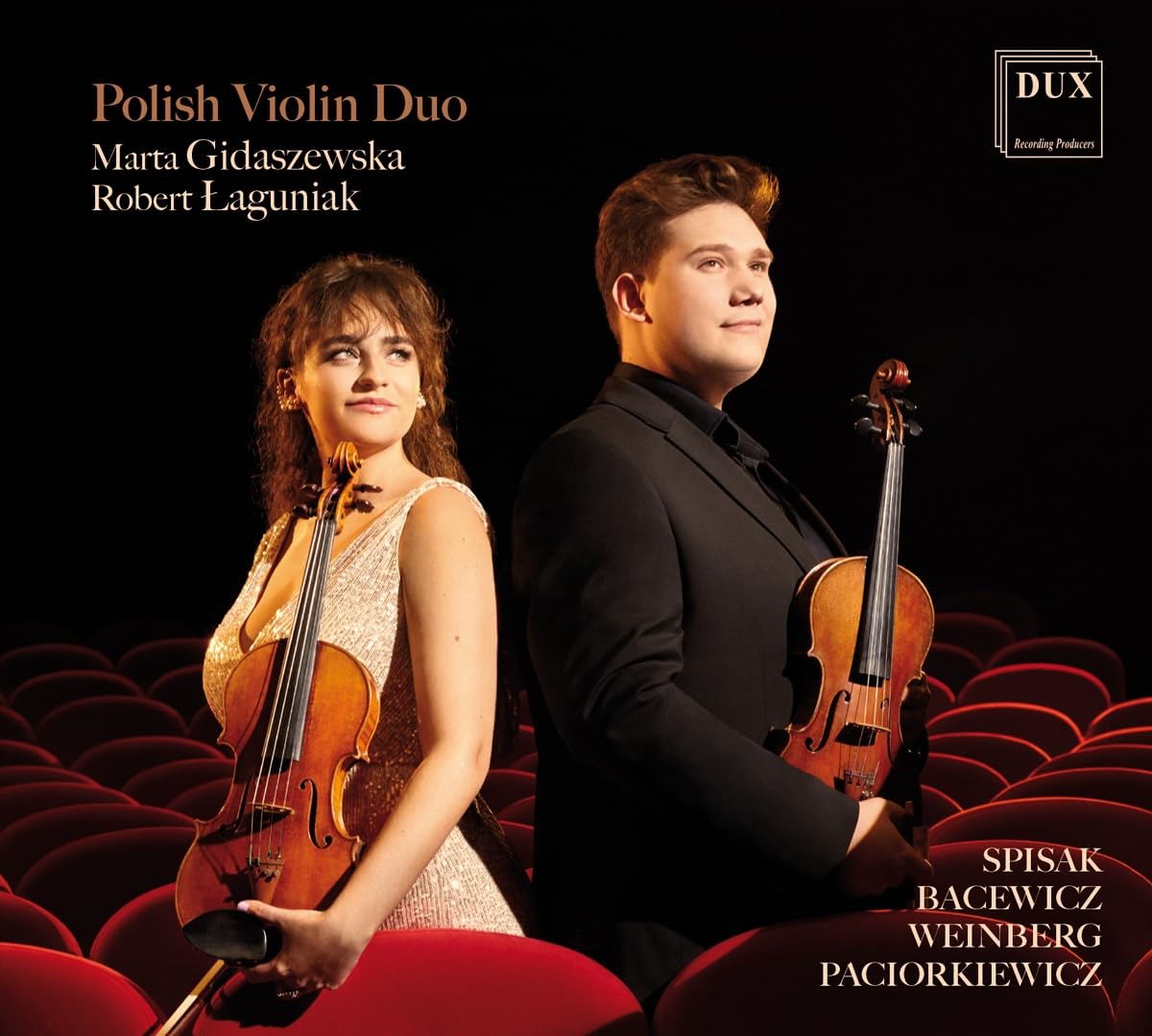 Polish Works for Two Violins: Bacewicz, Paciorkiewicz, Spisak & Weinberg