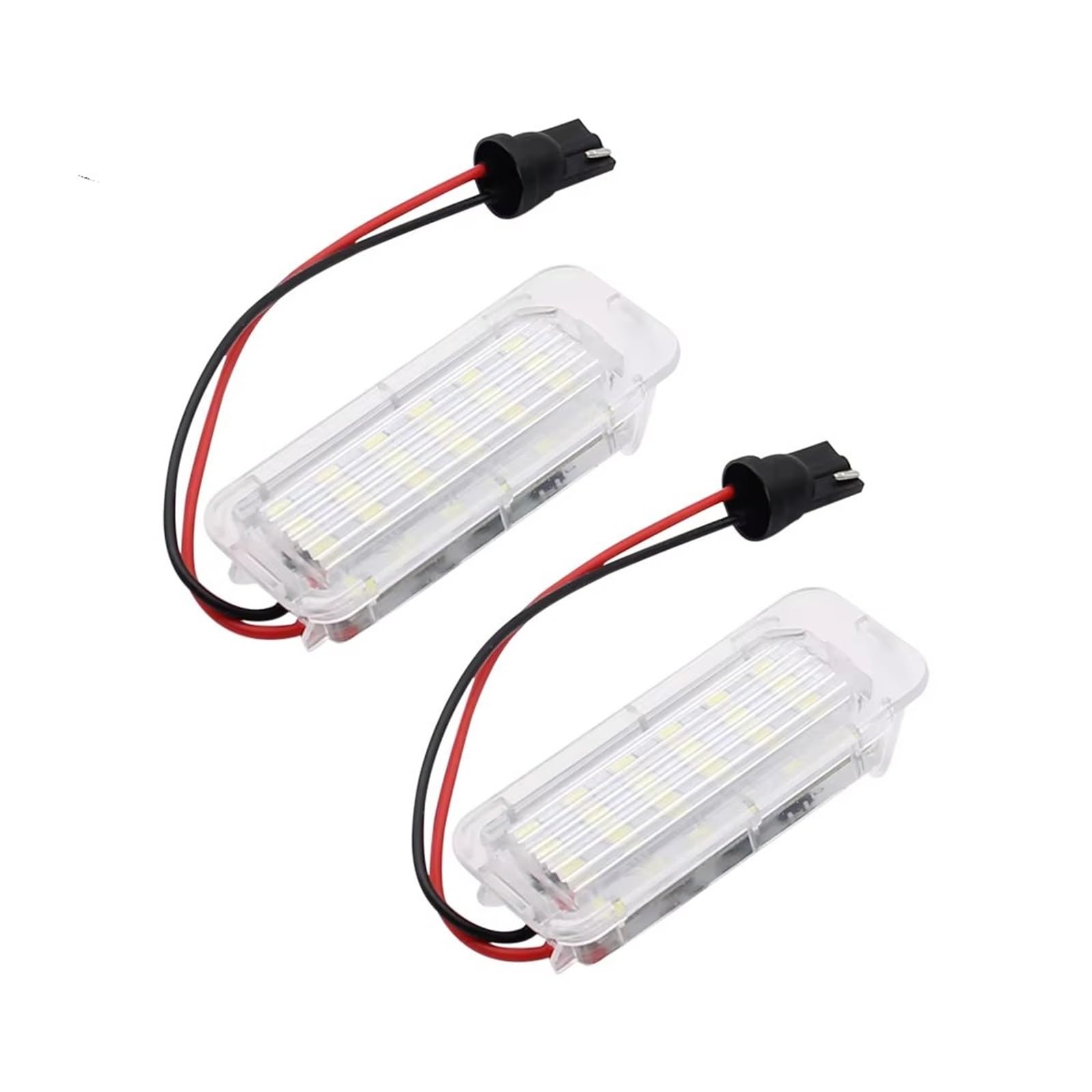 Luz LED para placa matrícula canbus con iluminación blanca de 6000K 7