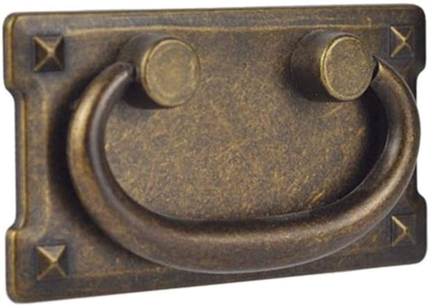 Sitrda Vintage Cabinet Knobs for Drawer Door Wardrobe Drop Ring Pulls Handle Decoration (#3)