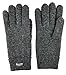 BRUCERIVER Men Pure Wool Knitted Gloves with Thinsulate Lining Size L/XL (Anthra)