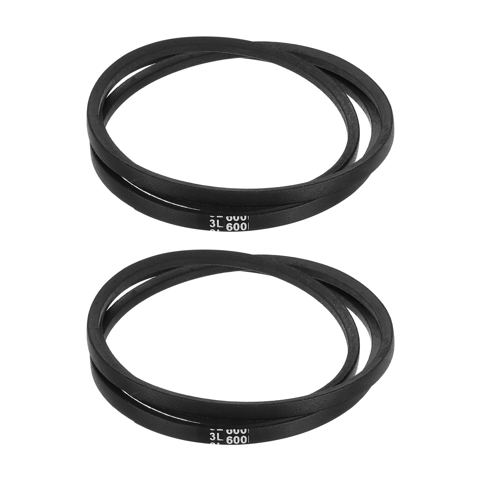uxcell 3L240 Classic Wrapped Rubber V-Belt, 24"(610mm) Outside Circumference, 3L Profile V Belt 3/8" Width 7/32" Height — view 102