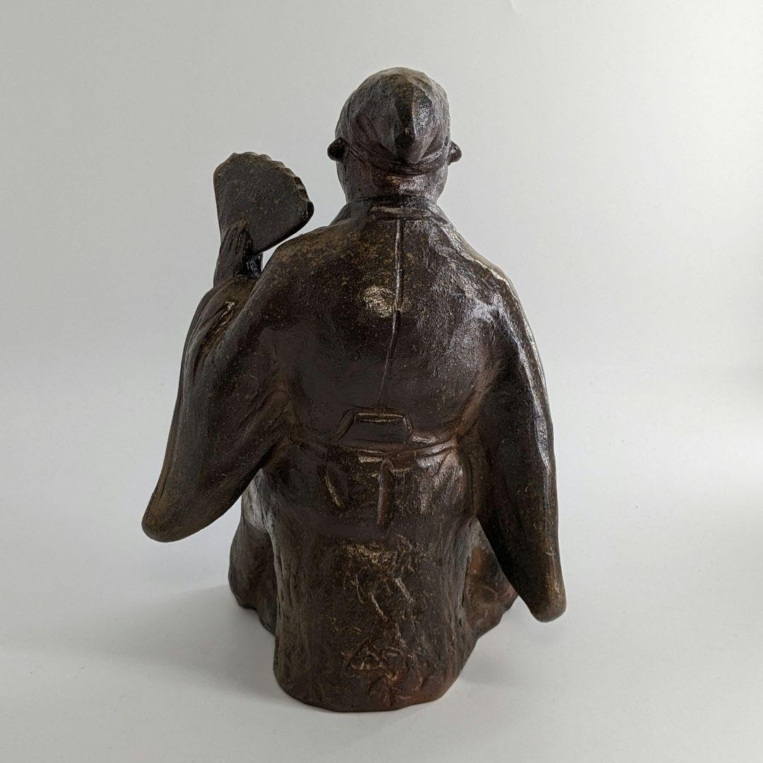 岡山県重要無形文化財 浦上善次 備前焼 申置物 サル 猿 工芸品 干支 細工物 Amazon.co.jp: 岡山県重要無形文化財 浦上善次 備前焼 申置物