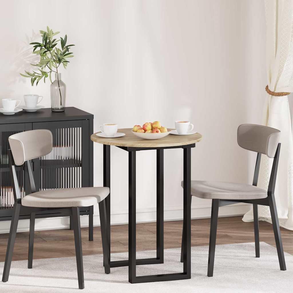 Plateau de table rond Ø 60 x 1,5 cm - Chêne Sonoma