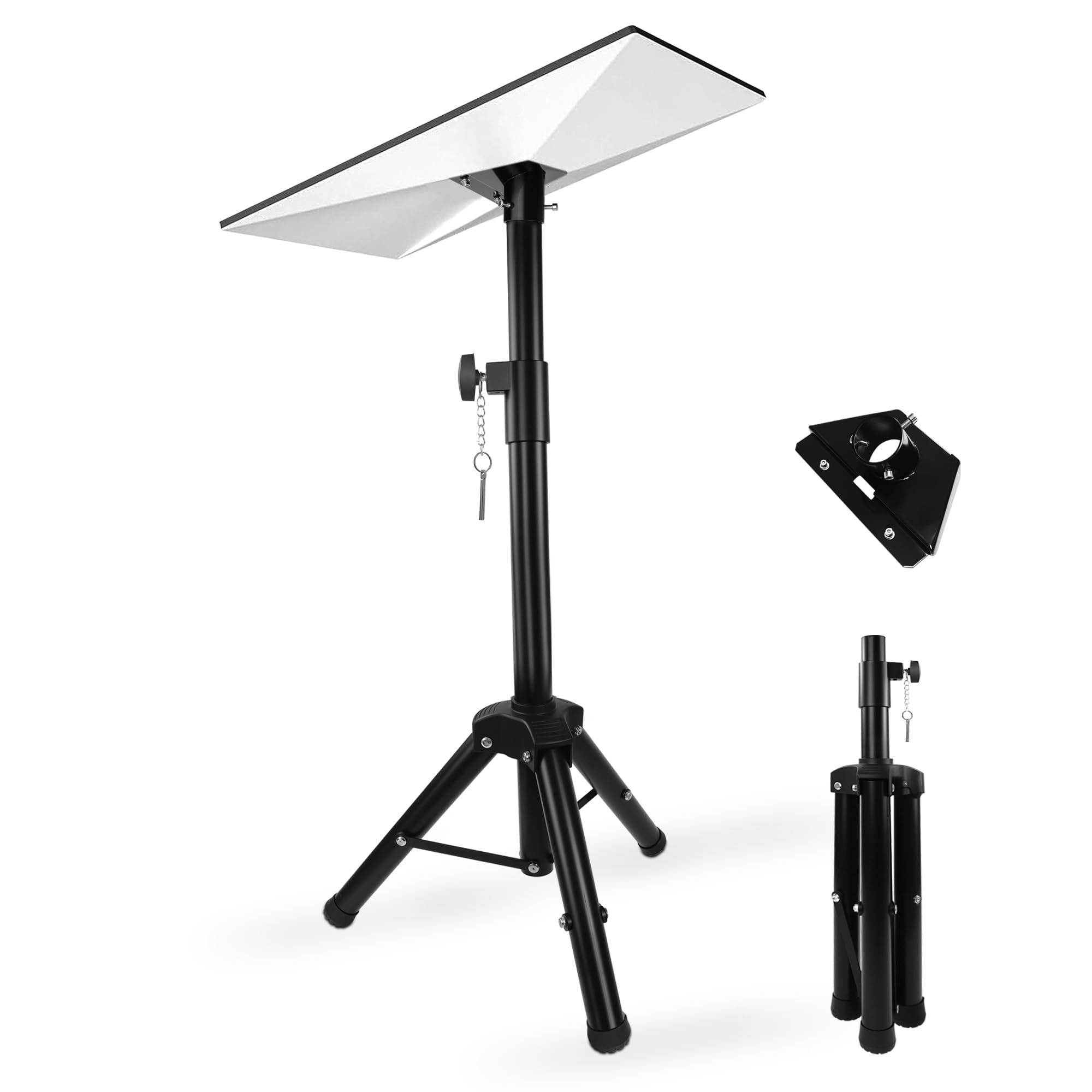 Starlink Gen 3 Tripod Mount Kit - Adjustable up to 5.5ft Height, Portable Foldable Outdoor RV Mount with Heavy-Duty Base for Camping, Home & Satellite Dish Installation