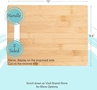 Vista 3 de Breaking Bad - Tabla de cortar de madera de bambú grabada con asa, regalo divertido para el día del padre, cumpleaños, Navidad, charcutería, bandeja