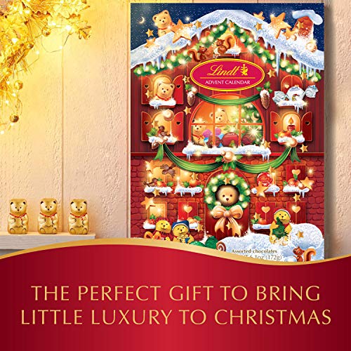 Lindt Holiday Teddy Bear Chocolate Candy Advent Calendar thumb #7