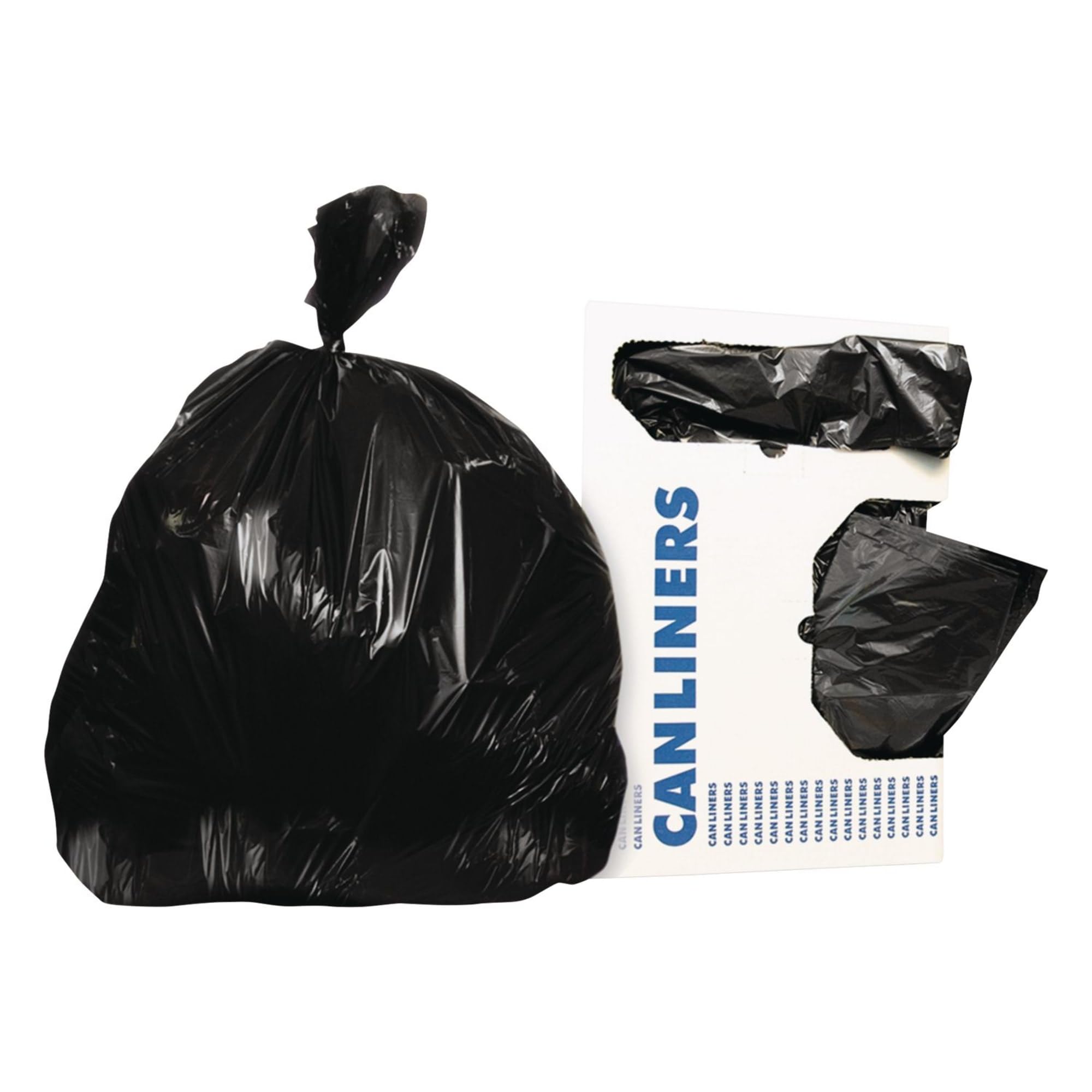 Heritage H4823TK 55-Gallon Linear Low-Density Polyethylene Can Liners by Heritage Products – 500 Count (Pack of 1), 55.0 gallons, Bamboo, Model HERH4823TK H4823TK