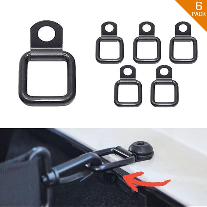 Buy GPCA TieDown DRings Compatible with Wrangler JL JT JK TJ YJ LJ