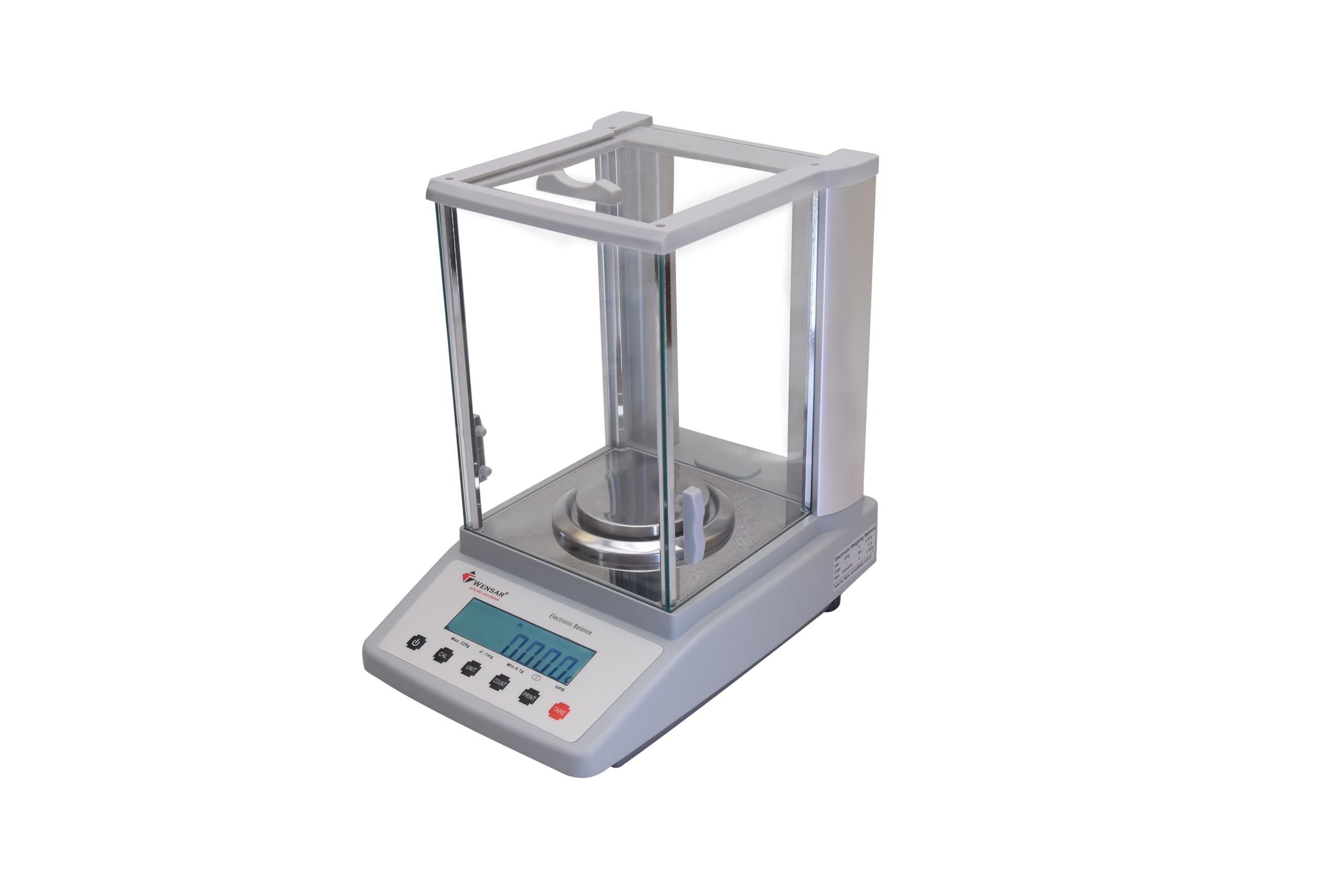 WENSAR Analytical Balance - Keypad - 220g / 0.1mg - KAB5L-image-7