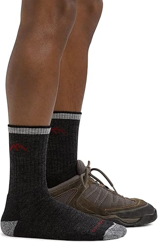 Miniatura 3 de Calcetines de senderismo Darn Tough para hombre Hiker Micro Crew peso medio (Estilo 1466)