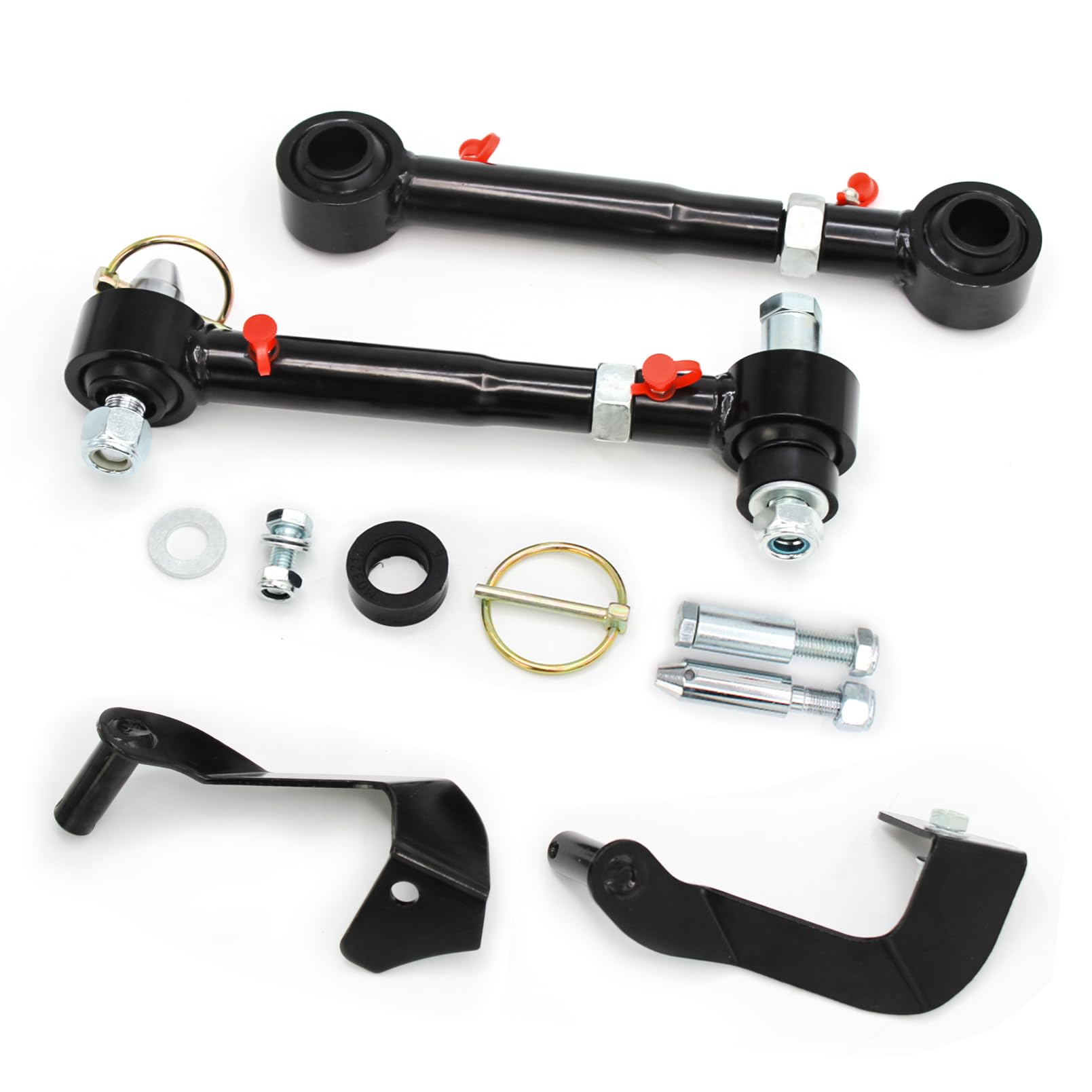 PraOents 2.5" - 6" Lift Front Swaybar Quicker Disconnect System for 2018-2024 Jeep Wrangler JL JLU
