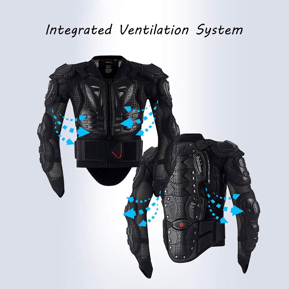 Moto Protezione Armatura da Motocicletta Indumenti di Protezione Corpo Armatura Completa Moto Professionale Sportivo per Gli Uomini Abbigliamento Protettivo da Corsa