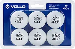 Vollo Kit 6 Bolas de Tênis de Mesa