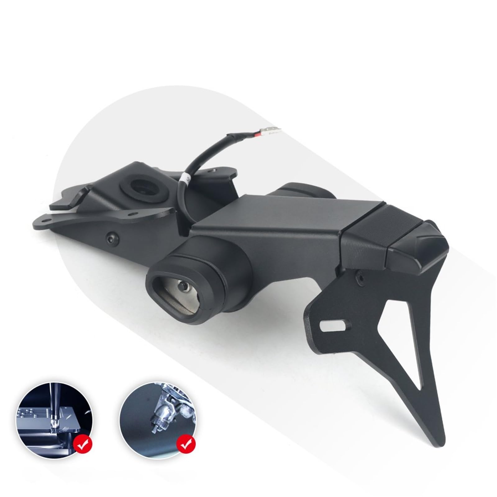 Portatarga Posteriore Corto Moto Per Y&amaha MT-09 MT09 MT 09 2021 2022 2023