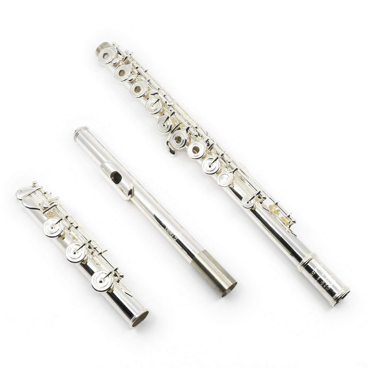 Wm. S Haynes Amadeus AF580SE-BO Flute Sterling Silver Riser and Lip Plate, Split E