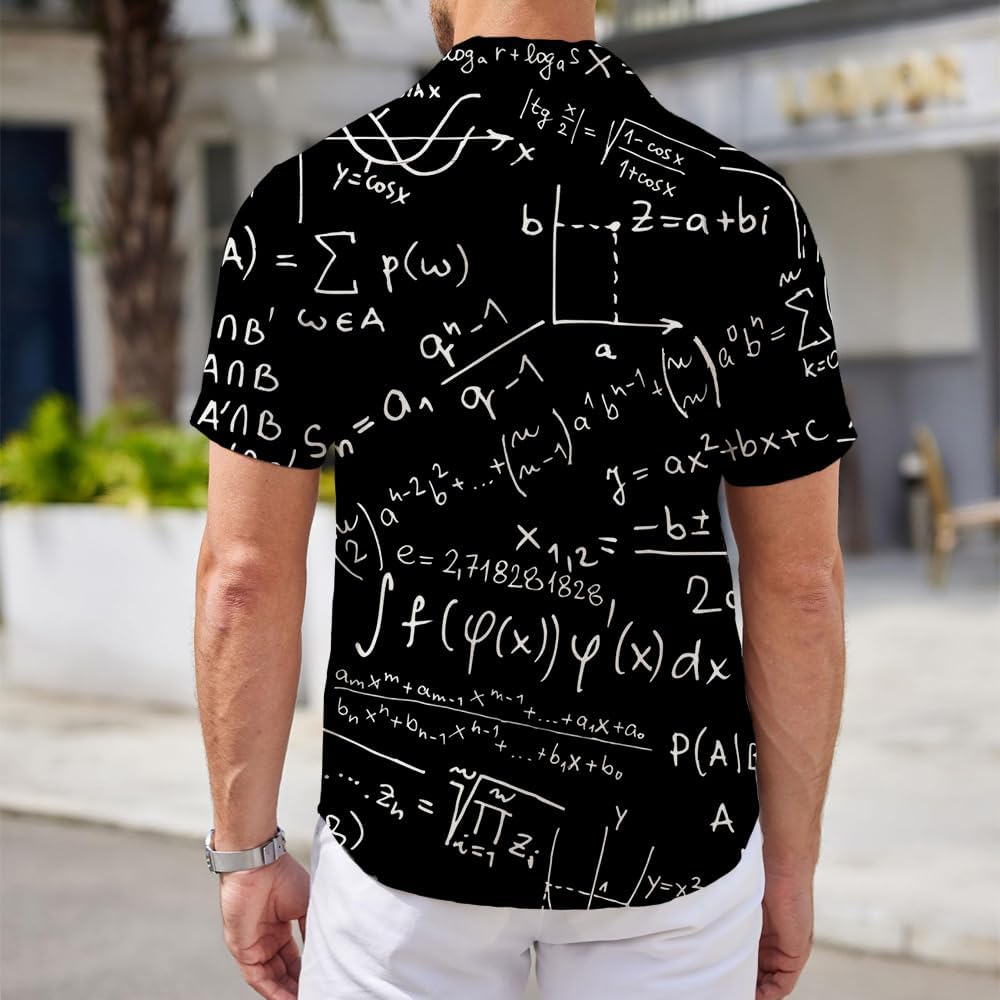 Dragonfly Men's Hawaiian Shirt Short Sleeve Floral Button Down Shirts Tropical Holiday Beach Shirts - Image 4