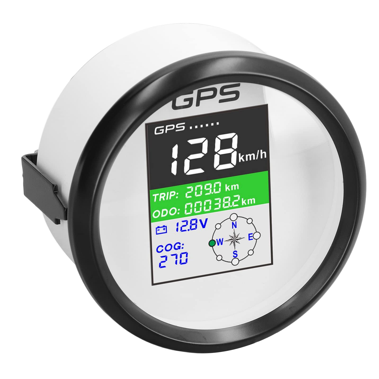 Prędkościomierz GPS 85mm ekran TFT wielofunkcyjny licznik kilometrów z wodoodporną konstrukcją IP67 dla samochodów ciężarowych motocykl łódź uniwersalny miernik prędkości DC9 32V